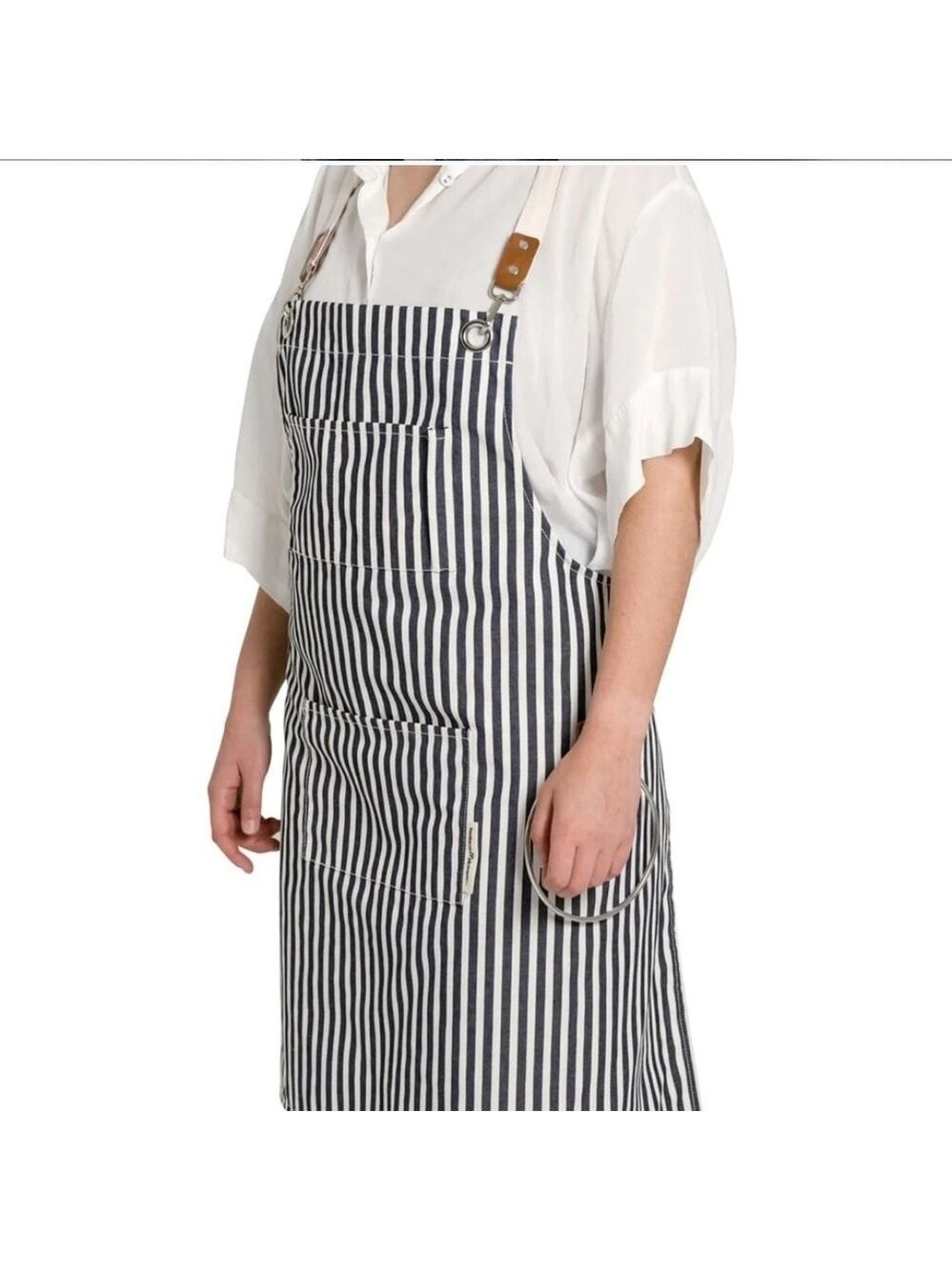 Business and Pleasure Apron Navy White  #HO12